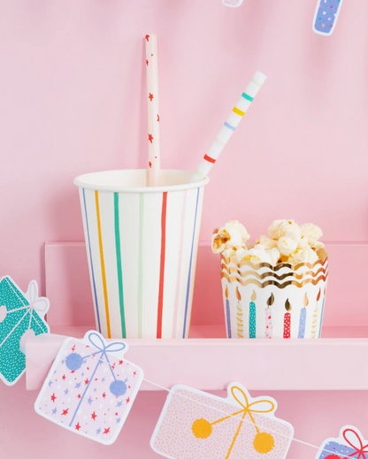 Oui Party Birthday Straws
