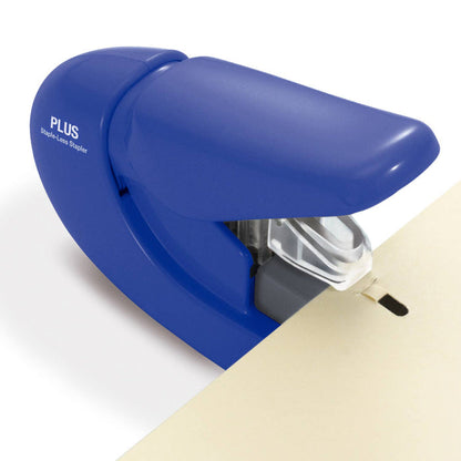 Paper Clinch Staple Free Stapler - Blue