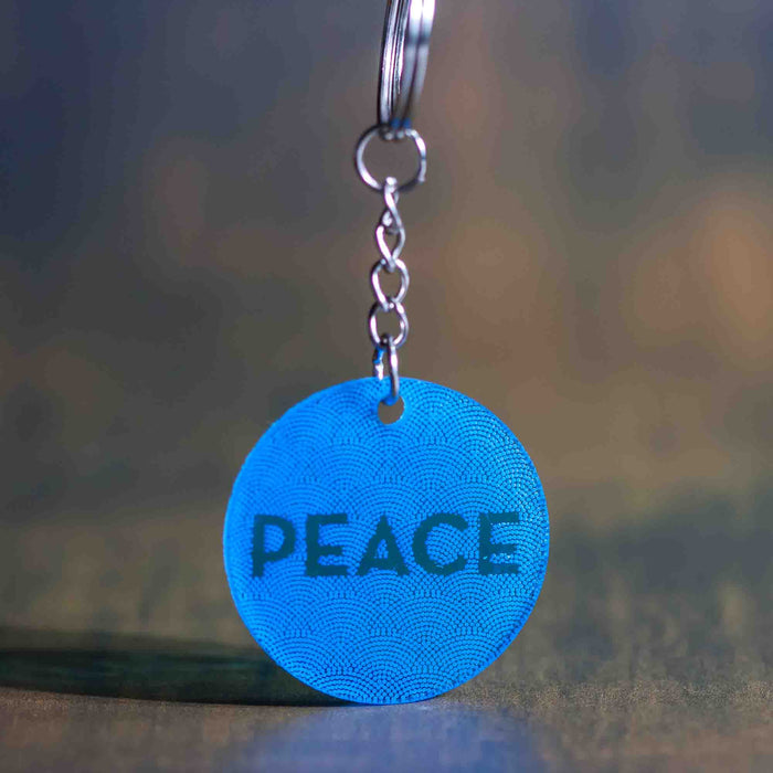 Peace & Love Keychains
