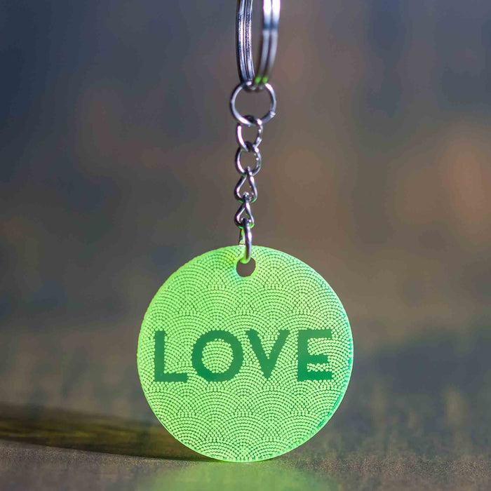 Peace & Love Keychains