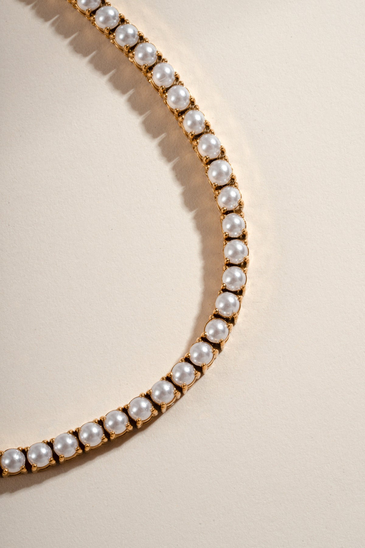 Pearl Tennis Necklace