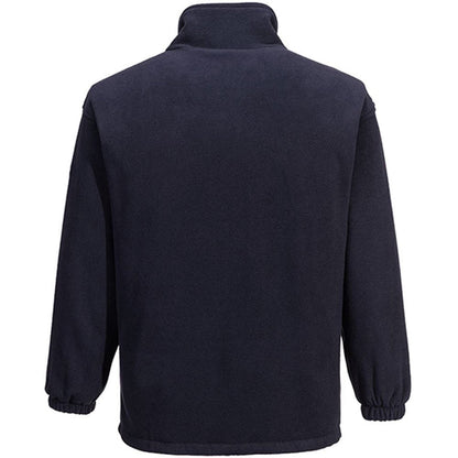 Portwest F285 Navy Lined Full Zip Windproof Fleece Jacket 280g