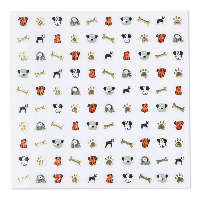 Bow Wow Nail Stickers