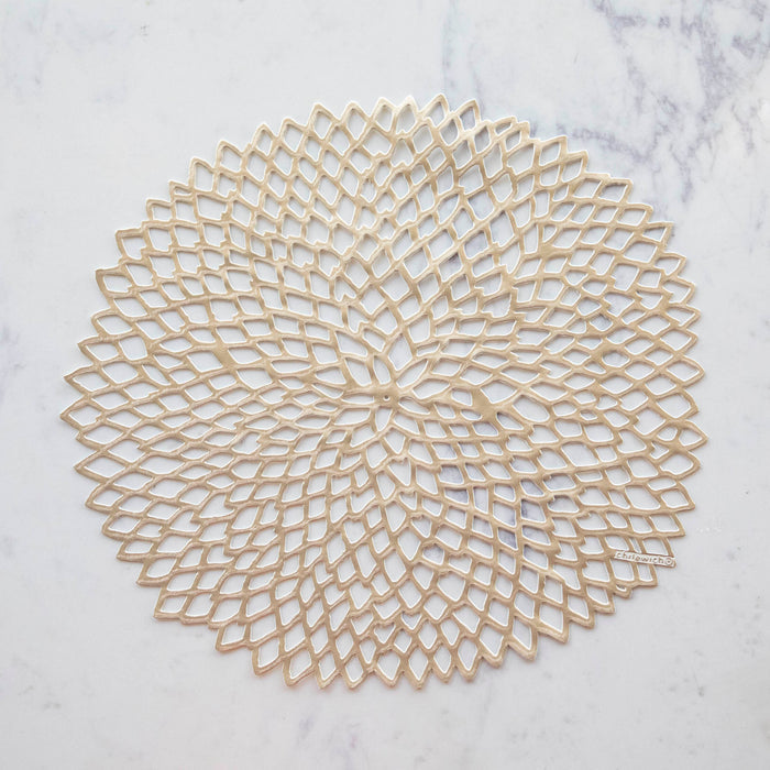 Pressed Dahlia Placemat