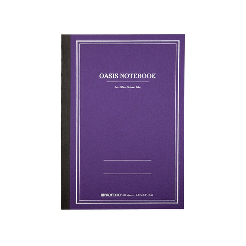 ProFolio Oasis Notebook - A5, Purple
