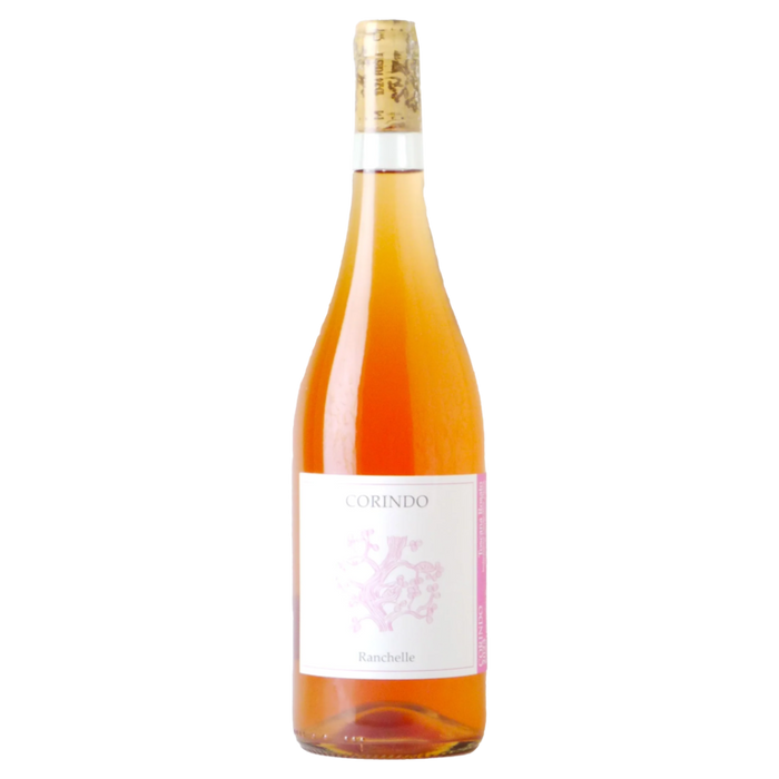 Ranchelle Corindo Rosato 2021 rosé wine bottle with white label