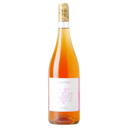 Ranchelle Corindo Rosato 2021 rosé wine bottle with white label