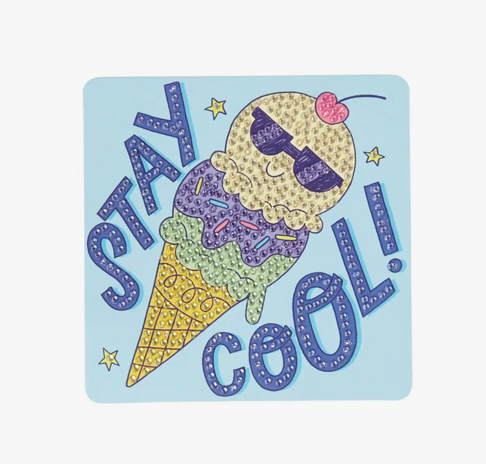 Razzle Dazzle D.I.Y. Mini Gem Art Kit: Cool Cream