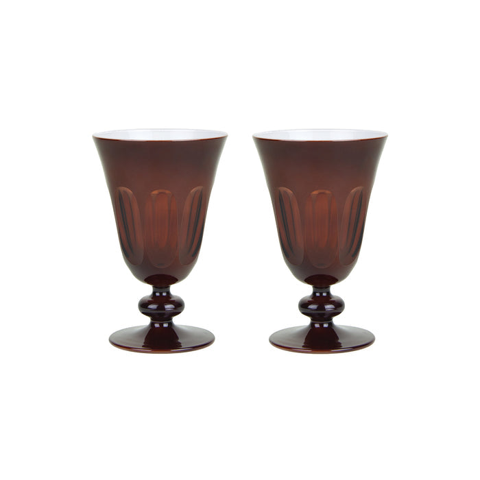 Rialto Oxblood Glasses