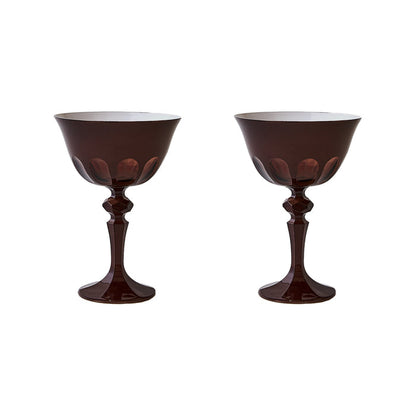 Rialto Oxblood Glasses