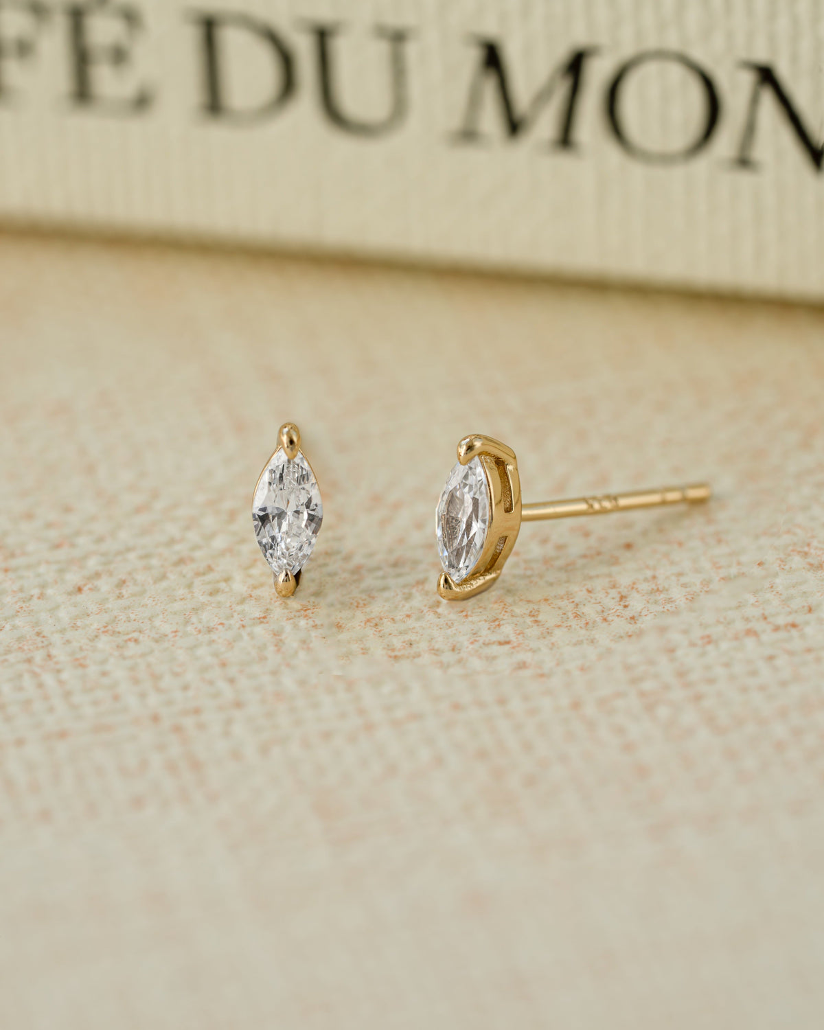 3x6mm Marquise Studs