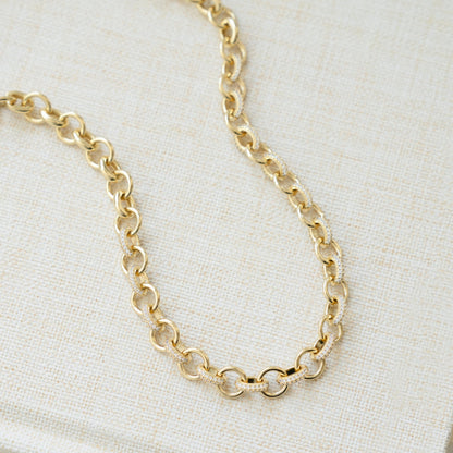 Statement Pavé Necklace
