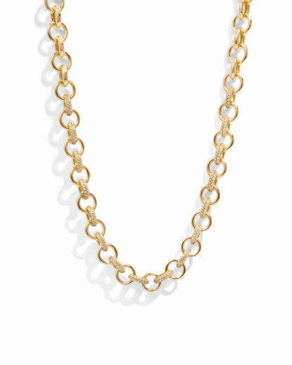 Statement Pavé Necklace