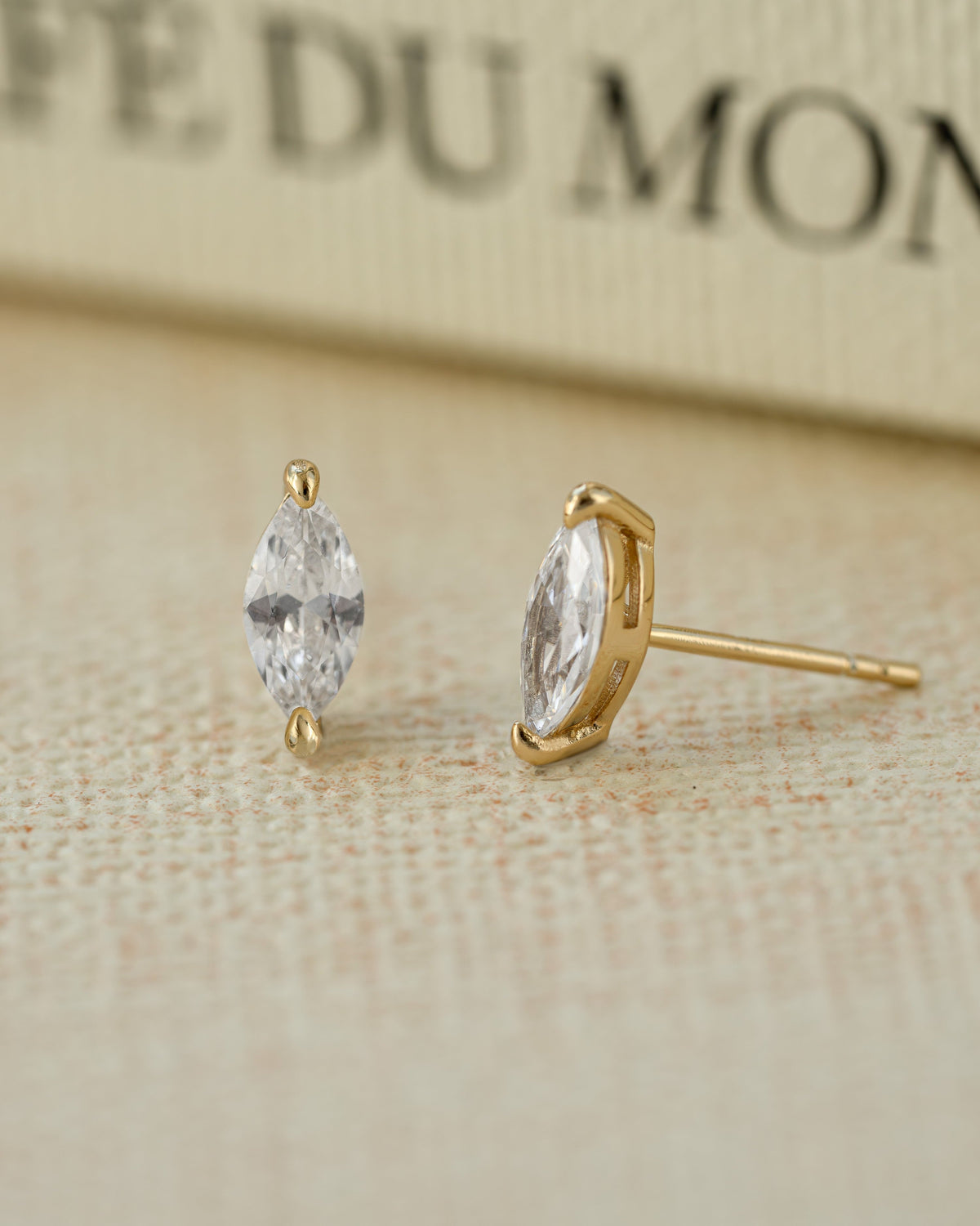 4x8mm Marquise Studs
