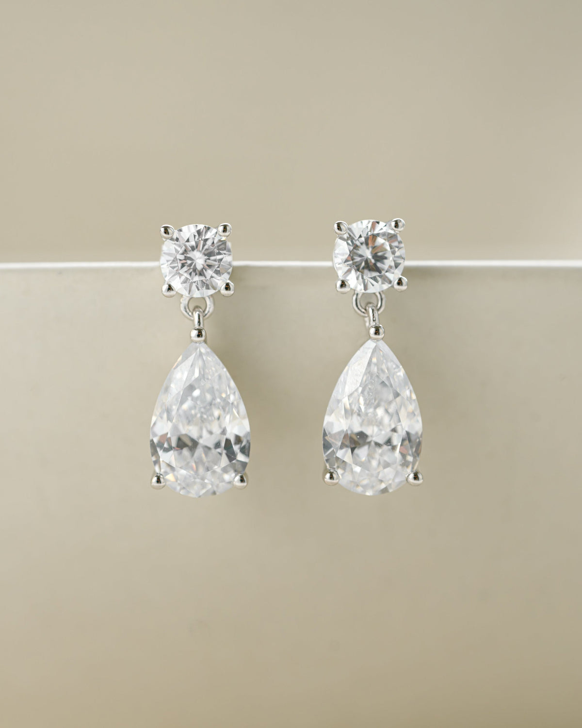 Camille Pear Drop Earrings