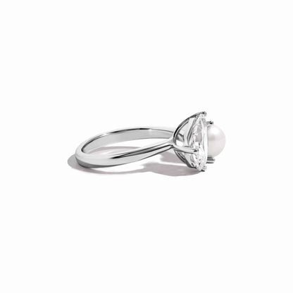 Toi et Moi Pearl Ring