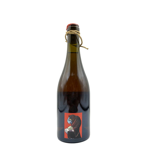 Sannas Maria Abbranca white wine bottle, 500ml, 2017; dark glass, twine-cork