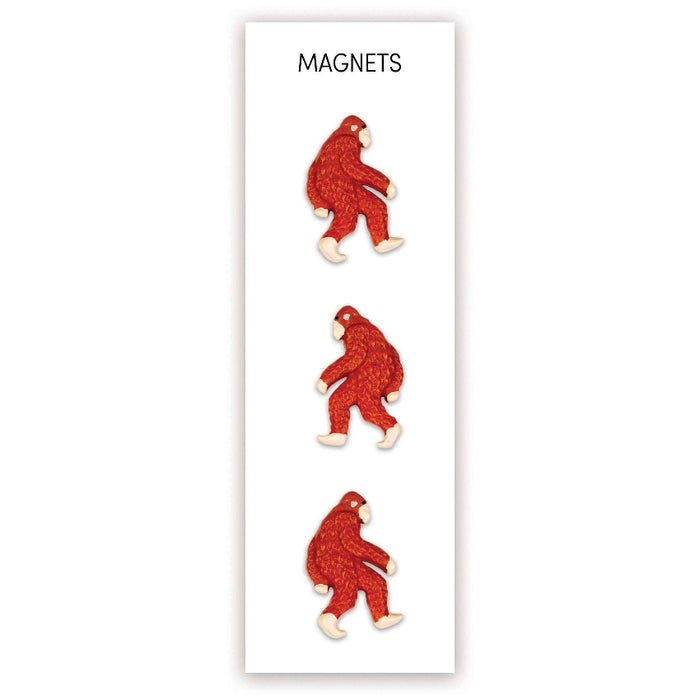 Sasquatch Magnets - Three by Three Seattle