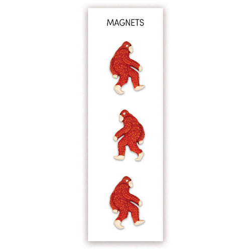 Sasquatch Magnets - Three by Three Seattle