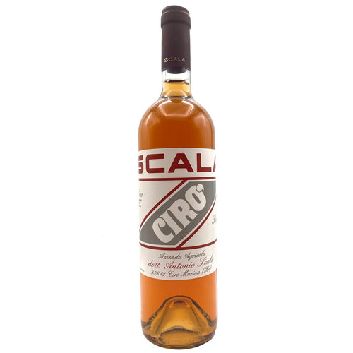 Scala Ciro Rosato 2025 wine bottle with red and gray label