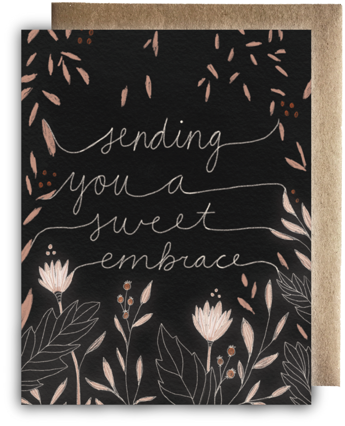 Sending you a sweet embrace Greeting Card