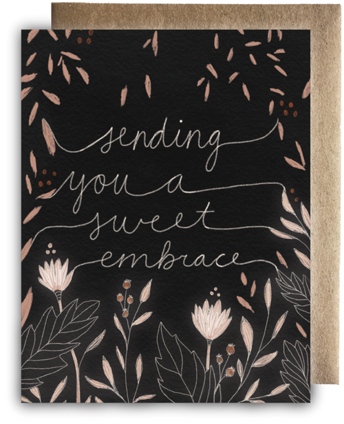 Sending you a sweet embrace Greeting Card