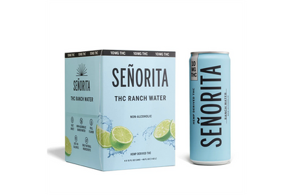 Senorita Ranch Water THC 10MG 4pack