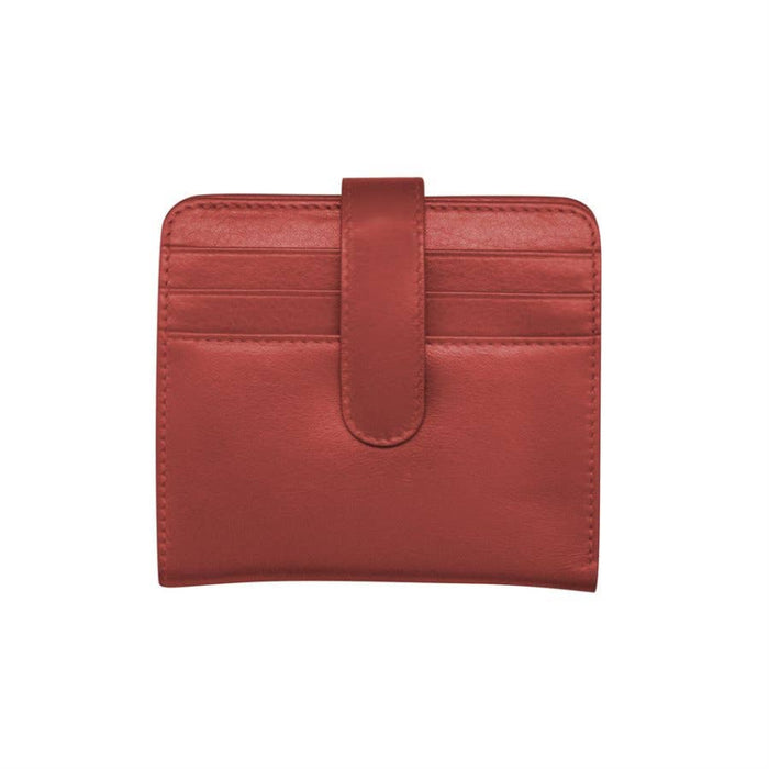 Snap Bi-Fold Wallet- Red