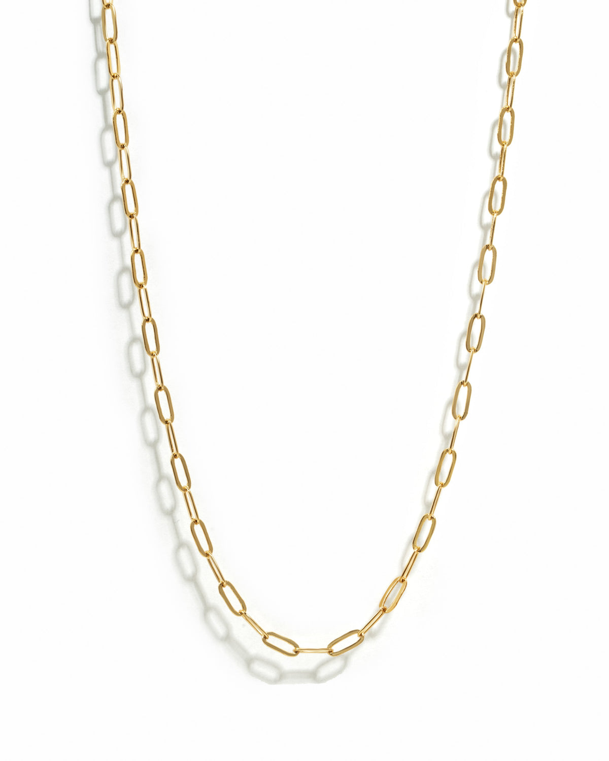 Small Paperclip Necklace
