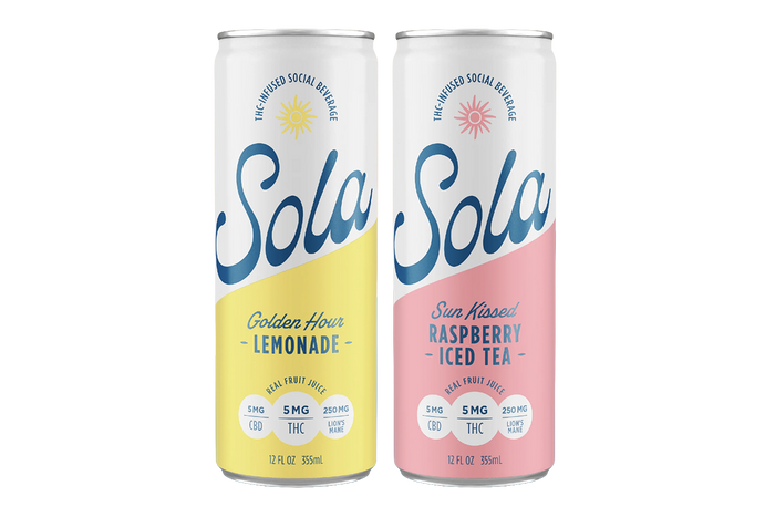 Sola THC Social Beverage - 4pk