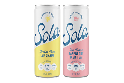 Sola THC Social Beverage - 4pk