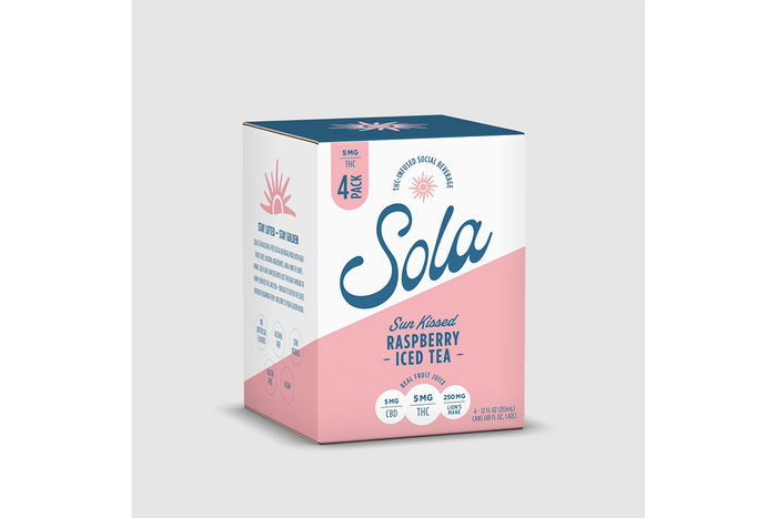 Sola THC Social Beverage - 4pk