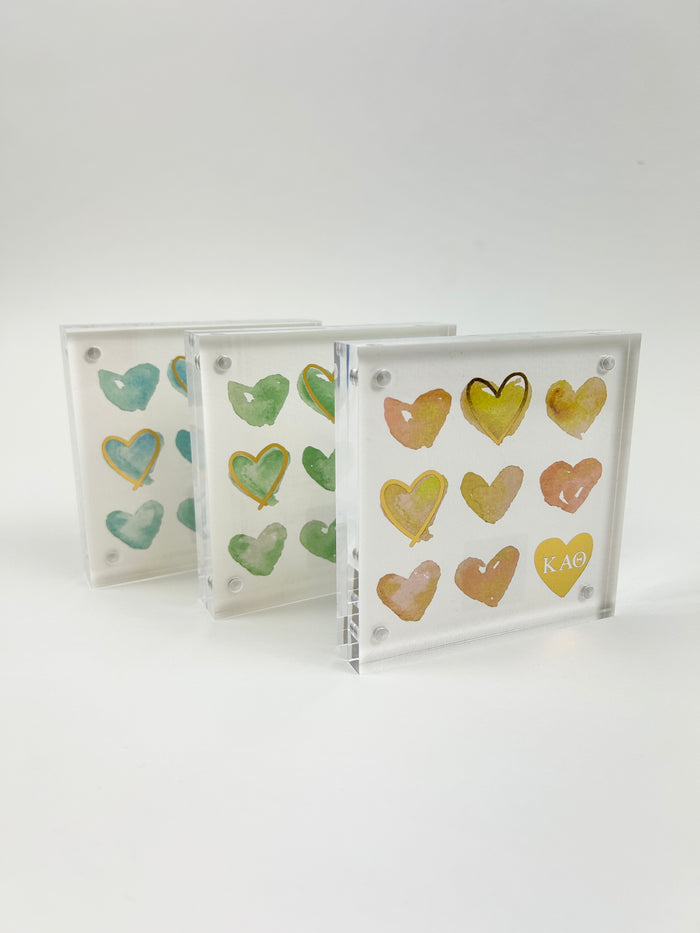 Sorority Mini Heart Art Greek in at Wrapsody