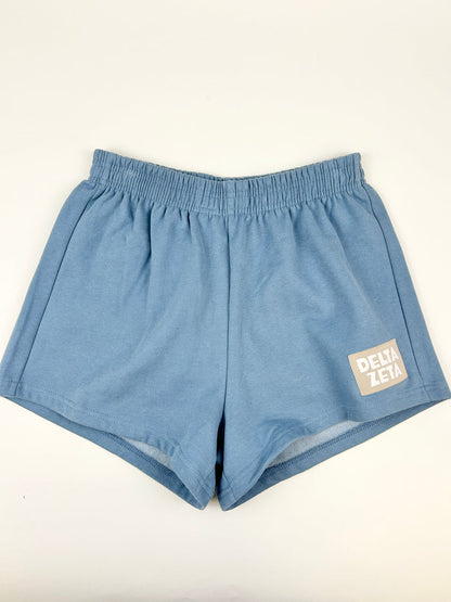 Sorority Patch Shorts Greek in at Wrapsody