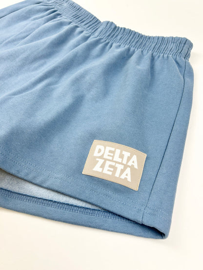 Sorority Patch Shorts Greek in at Wrapsody