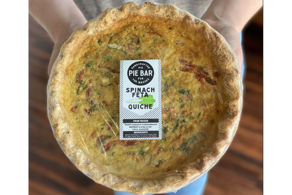 Spinach & Feta Quiche - Pie Bar