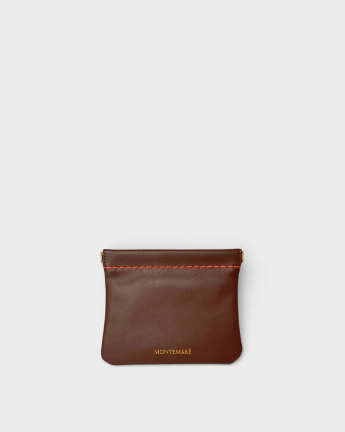 Square Pouch Brown Travel Accessories in at Wrapsody