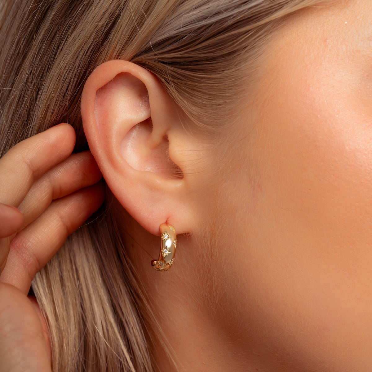 Starburst Dome Hoops