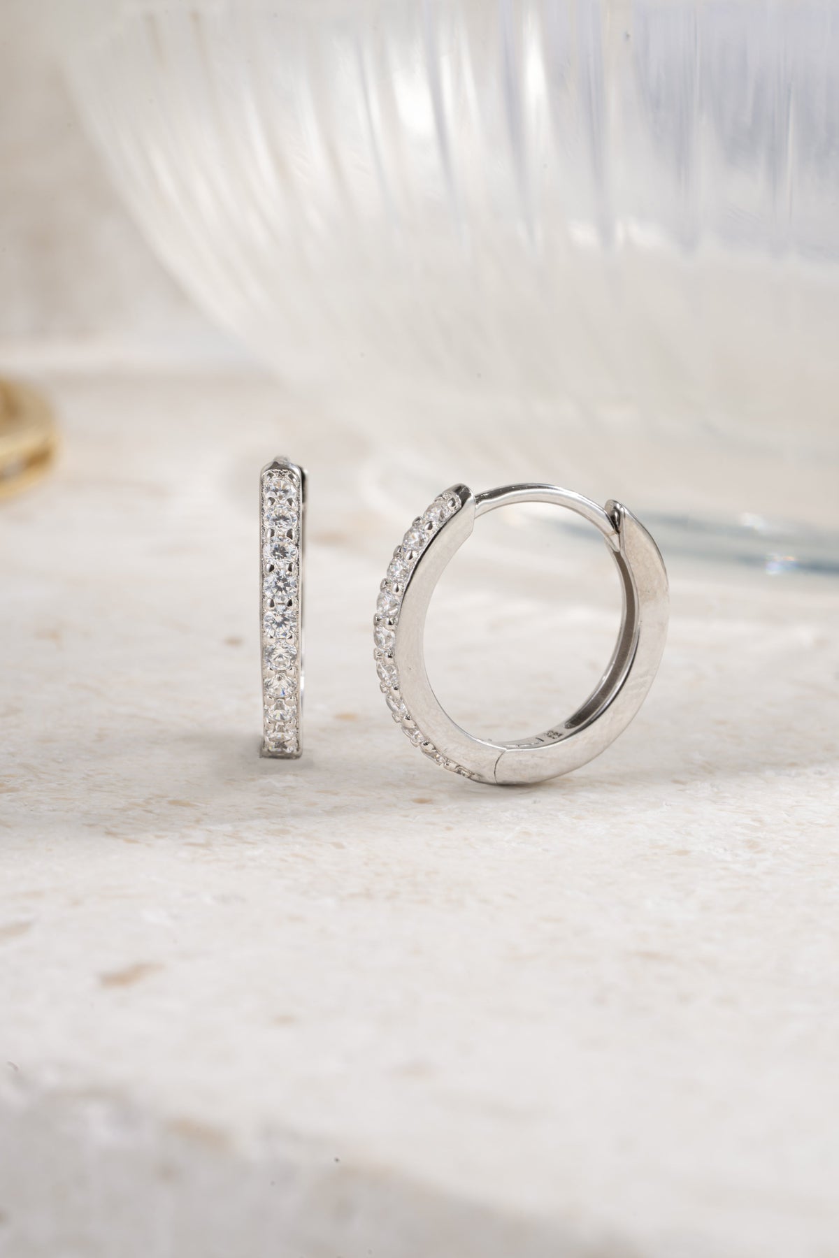 16mm Diamond Huggies (Multiple Sizes Available)