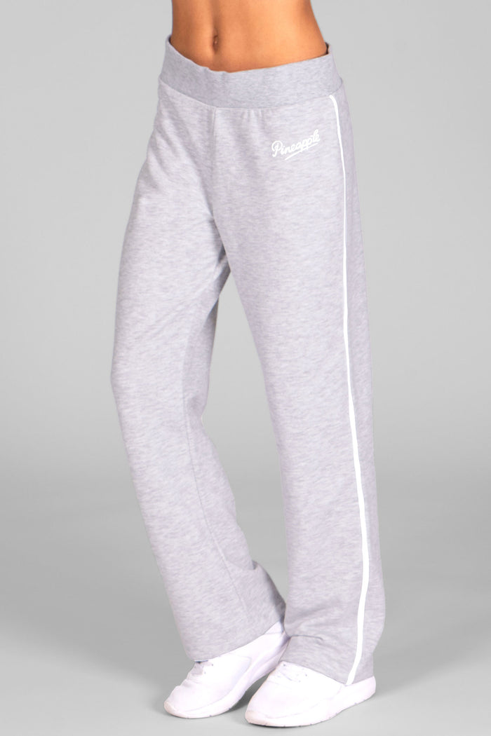Girl wearing Pineapple Grey Straight Leg Joggers