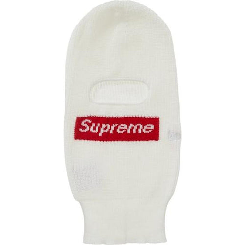 Supreme New Era Box Logo Balaclava (FW22) White