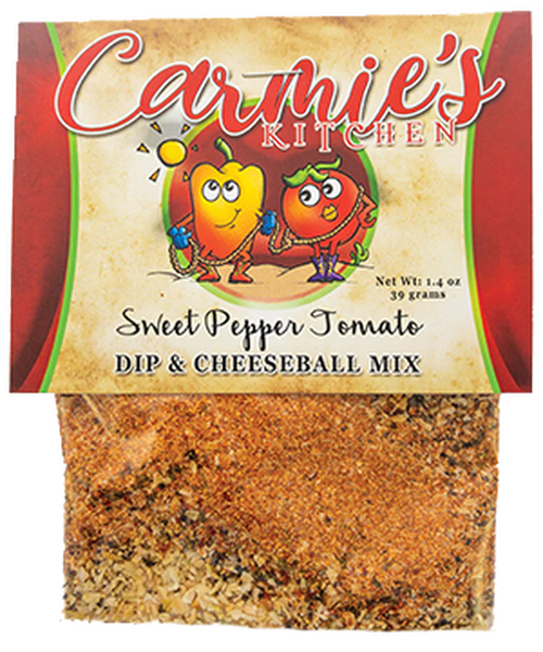 Sweet Pepper Tomato Dip Mix - Premium Dips & Spreads from Carmie's Kitchen - Just $5! Shop now at Pat's Monograms