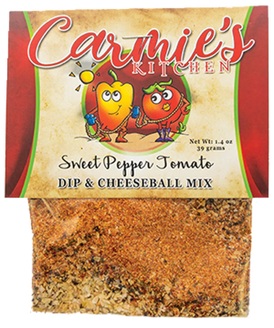 Sweet Pepper Tomato Dip Mix - Premium Dips & Spreads from Carmie's Kitchen - Just $5! Shop now at Pat's Monograms