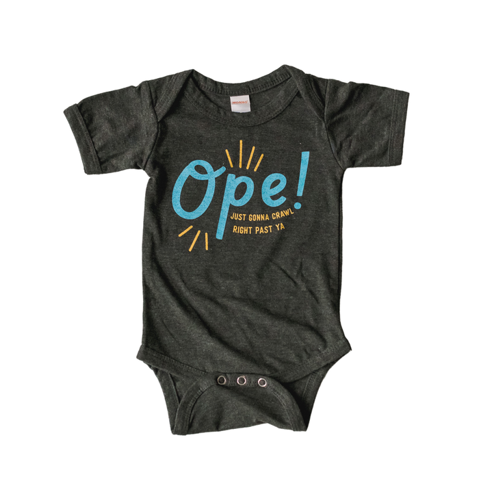 Sweetpea & Co. Ope! Baby Bodysuit