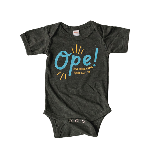 Sweetpea & Co. Ope! Baby Bodysuit
