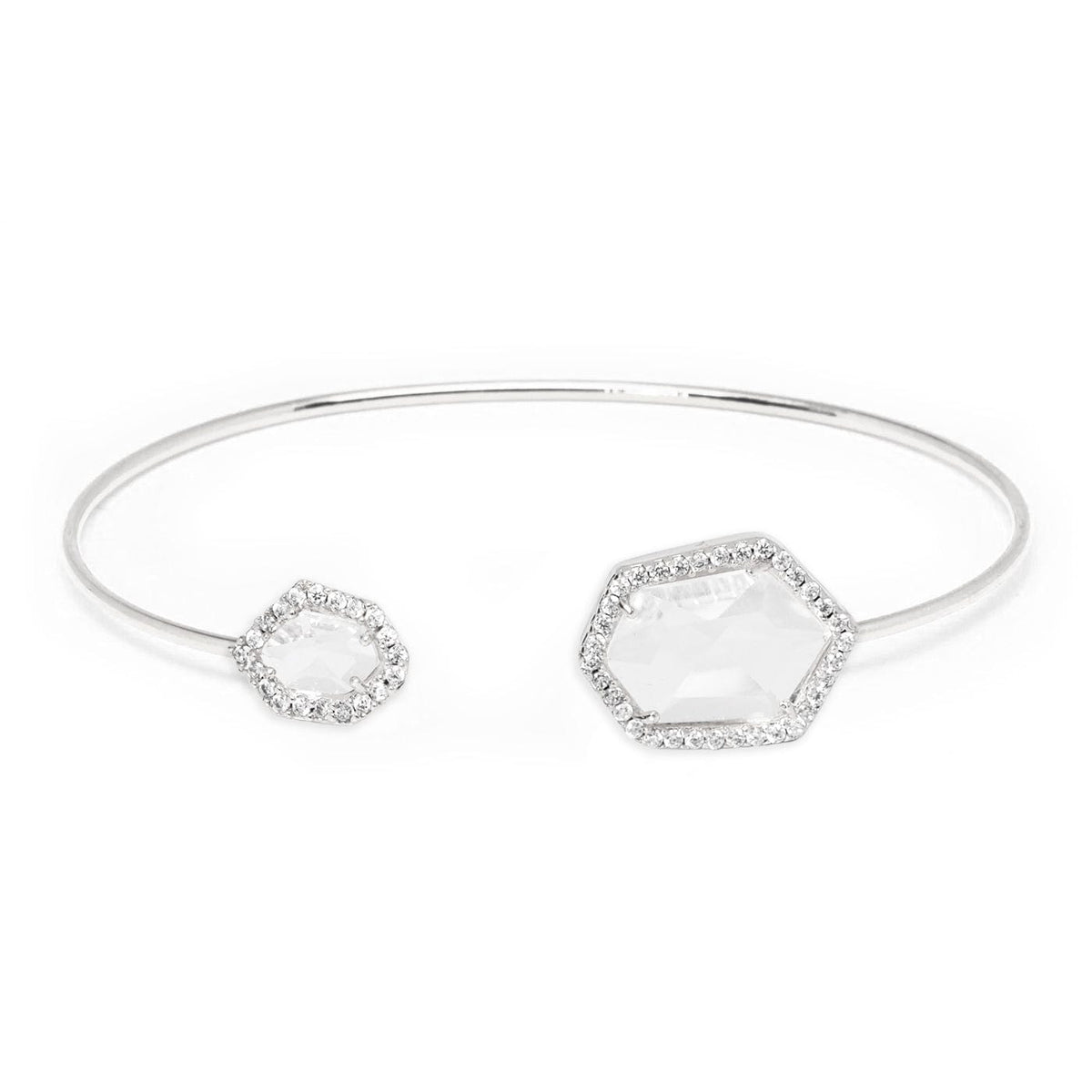 Hex Open Bracelet