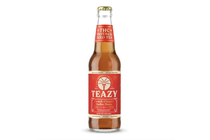 Teazy Peach Ginger Tea THC - 4pk