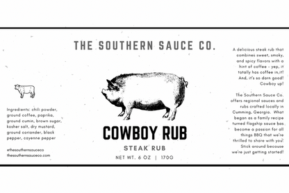 The Southern Sauce Co. Rubs
