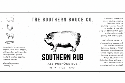 The Southern Sauce Co. Rubs