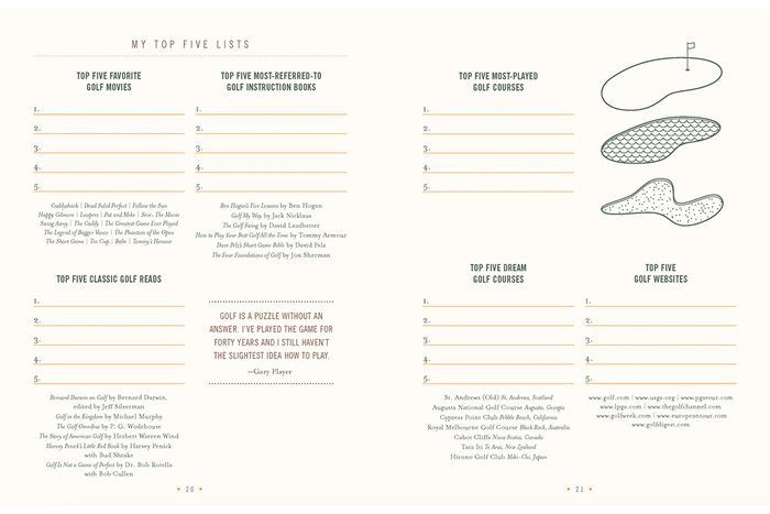 The Ultimate Golf Journal